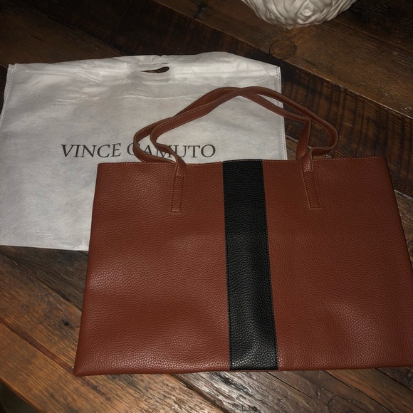 Vince Camuto brown vegan leather tote 👜 - Picture 2 of 5